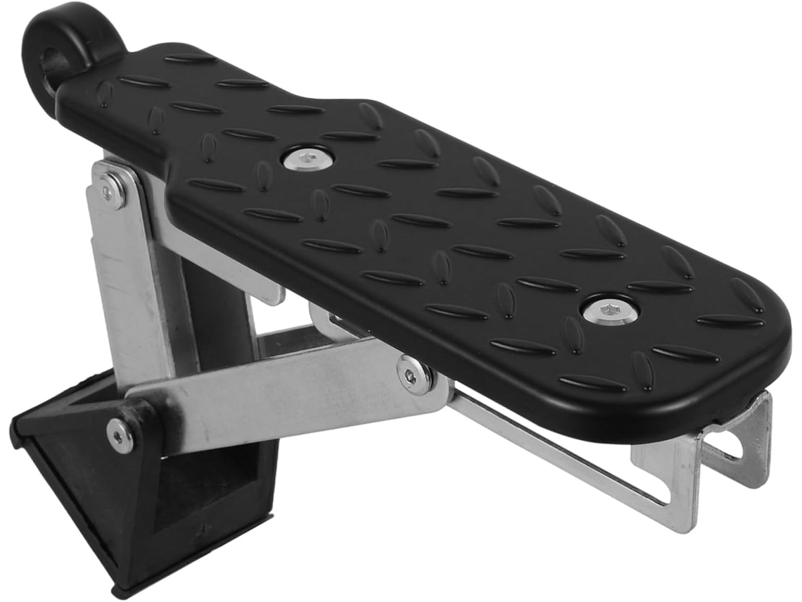 Degrau De Porta Em Liga De Alumínio Com Design Elegante E Pedal De Segurança