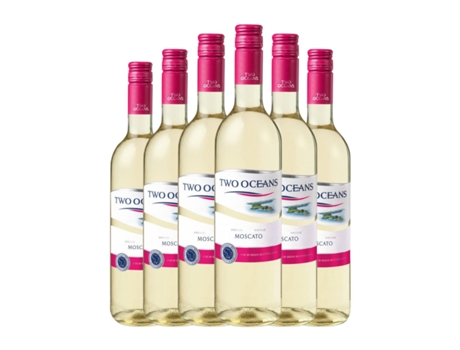 Vinho branco TWO OCEANS Sweet Mascate Doce Western Cape (0.75 L - 6 Unidades)