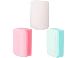 Conjunto De 3 Peças Beauvorty Escova Banho E Esfoliante Para Cabelo Massagem No