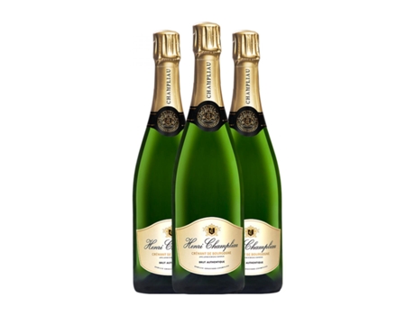 Espumante HENRI CHAMPLIAU Authentique Brut Crémant de Bourgogne (0.75 L - 3 Unidades)
