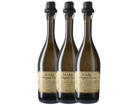 Cachaça Segura Viudas Marc 70 cl (Caixa de 3 unidades)