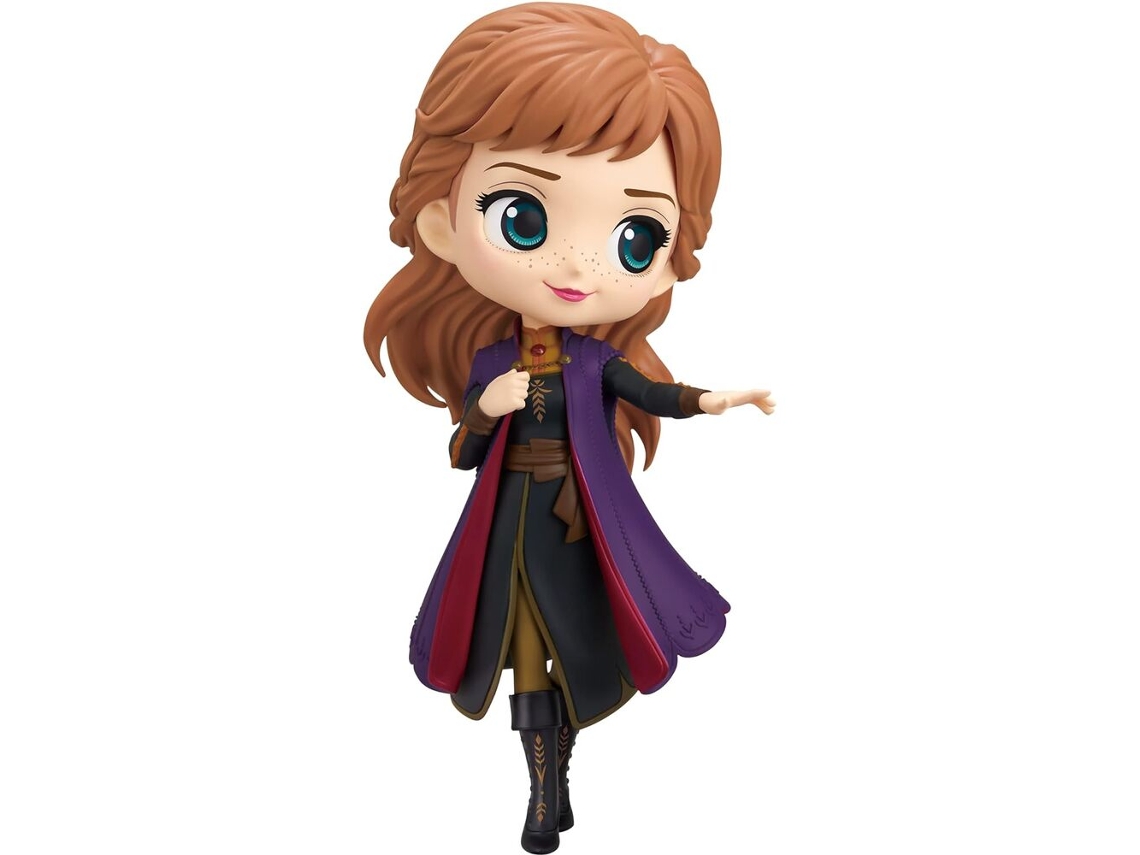 Personagens Disney Frozen 2 Anna Ver.a Q Posket Figura 14cm Banpresto