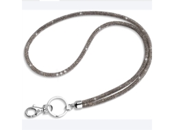 Qd Cordão Para Celular Piscante Com Corrente De Cristal Diamante, Chaveiro Pendurado Com Corda Anti-perda, Alça Para Celular Com Elementos Esportivos