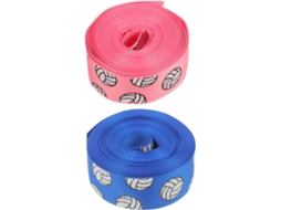 Fita Adesiva Esportiva Para Vôlei, 22mm, 2 Rolos De Poliéster