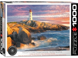 Puzzle 1000 Pcs Peggy Cove Lighthouse Nova Scotia Eurographics
