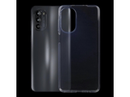 Capa De Tpu Transparente Ultrafina De 0,75 Mm Para Motorola Moto G52