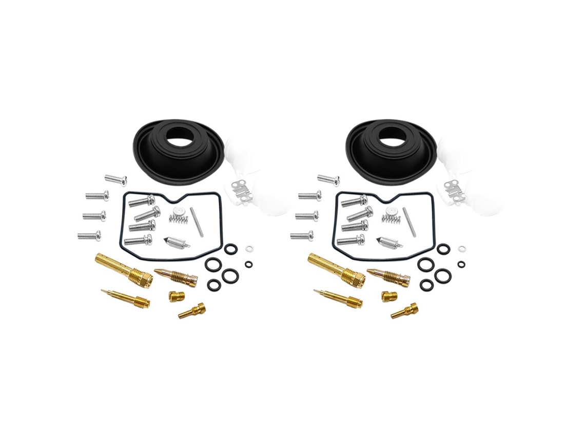 4x Kit de Reparação para Carburador de Moto para Er500 Er5 1998 2005 (pistão, Boia e Juntas)