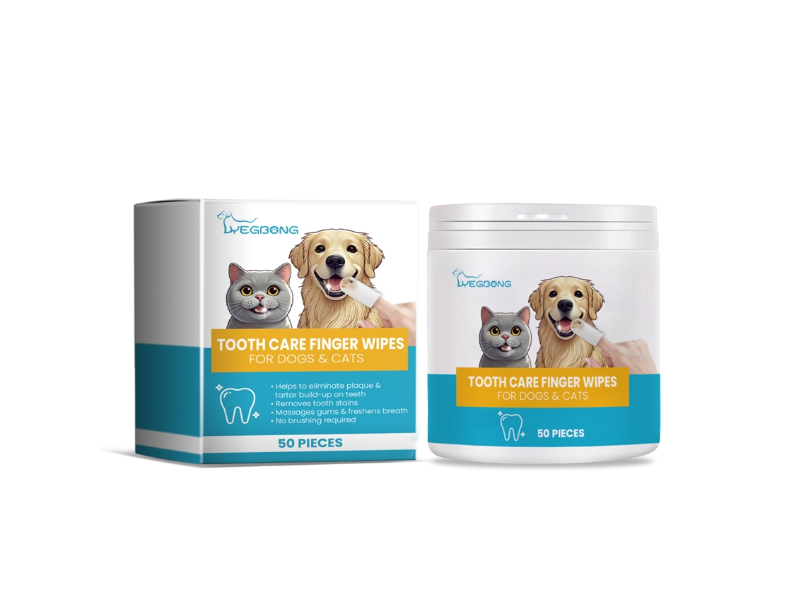 Toalhas Higiene Bucal para Cães Gatos