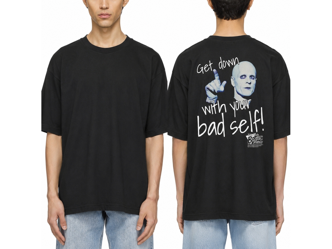 Rockinstone Bill And Ted Get Down Black Adult T-shirt Size:xl