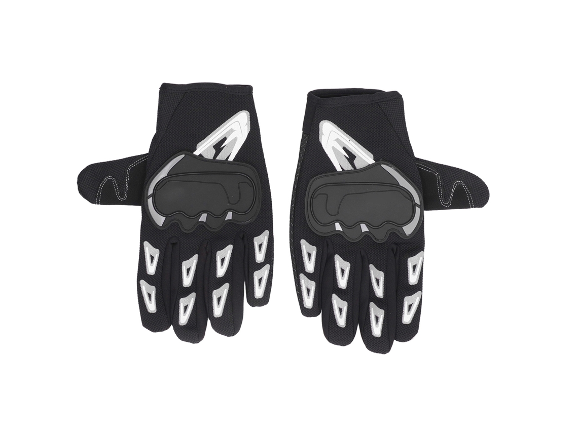 Mali luvas de Moto Luvas de Pilotagem Preto Cinza Dedos Completos Tela Tática Anti derrapante Confortável