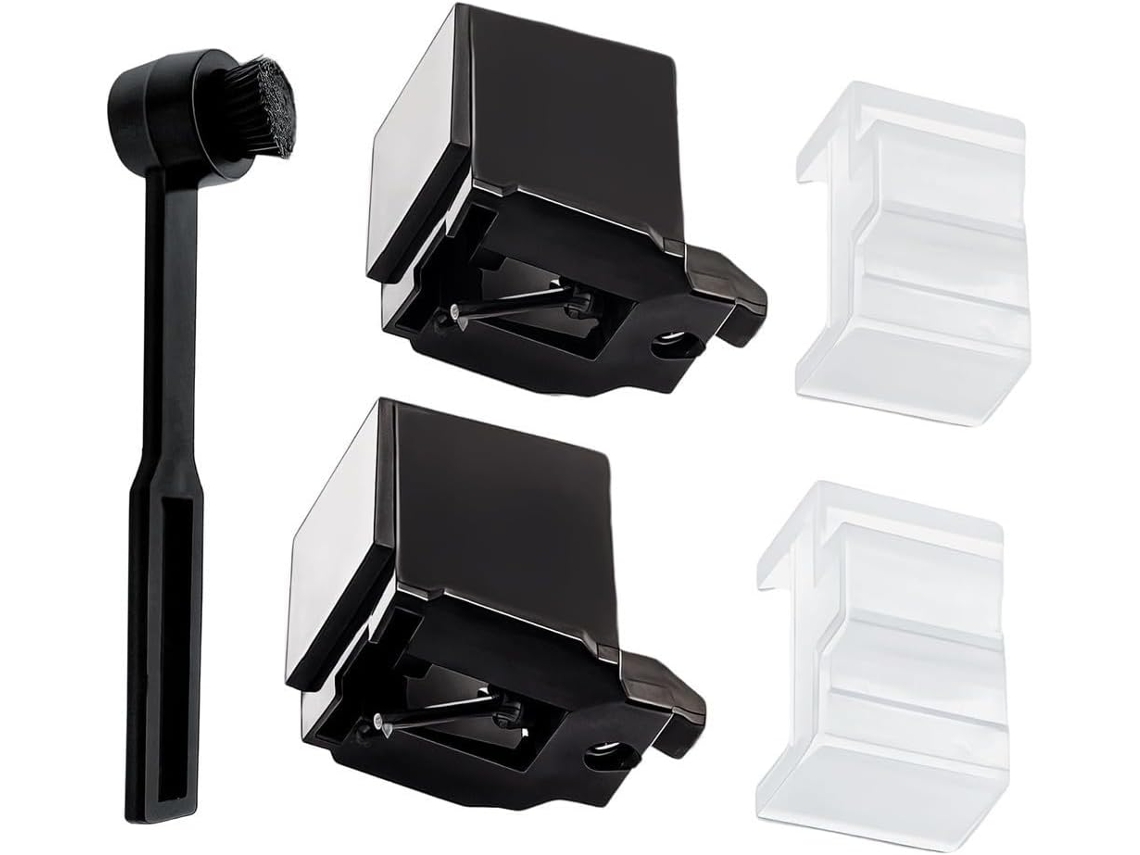 Lot De 2 Stylets De Rechange Atn3600le Pour Tourne-disque Audio-technica At-lp60x/, At-lp60/, At-pl300/avec