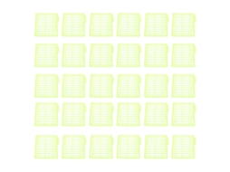 Parafusos de Isca para Carpa Fluorescentes 30un