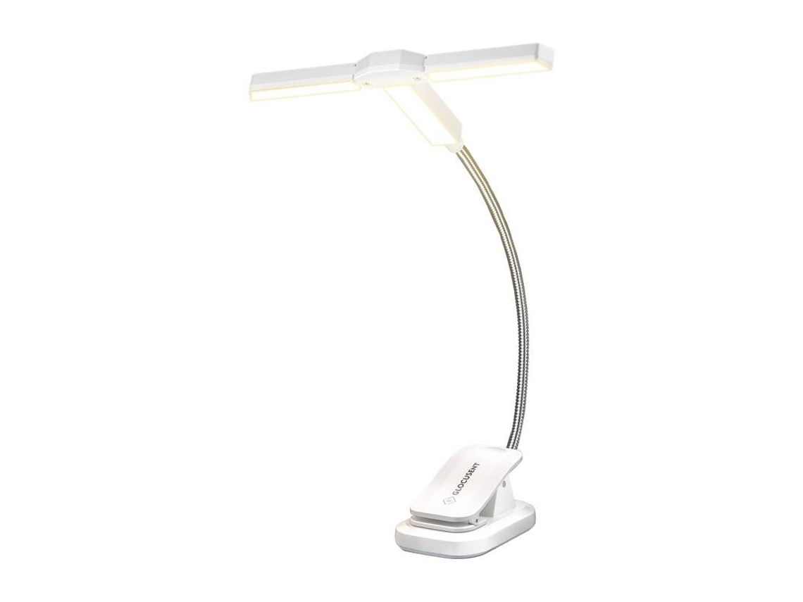 Luz de leitura sem fio Glocusent Glcsnta2303 com três cabeças e USB C