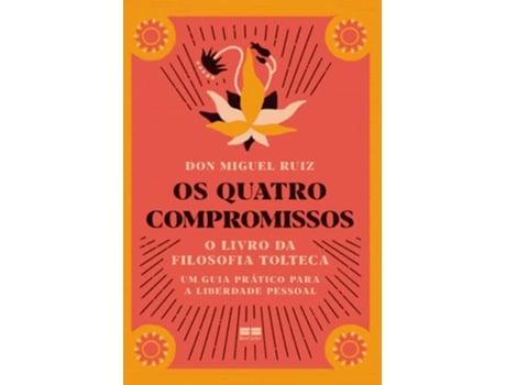Livro Os Quatro Compromissos de Don Miguel Ruiz (Português)