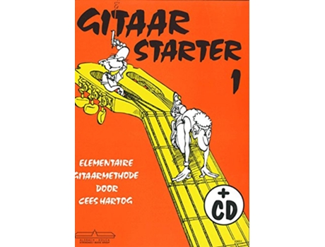 Livro Gitaar Starter deel 1 de Cees Hartog (Inglês)