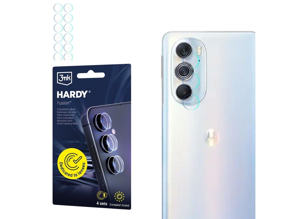 Película De Ecrã Motorola Edge X30 3mk Hardy Fusion Lens Protection