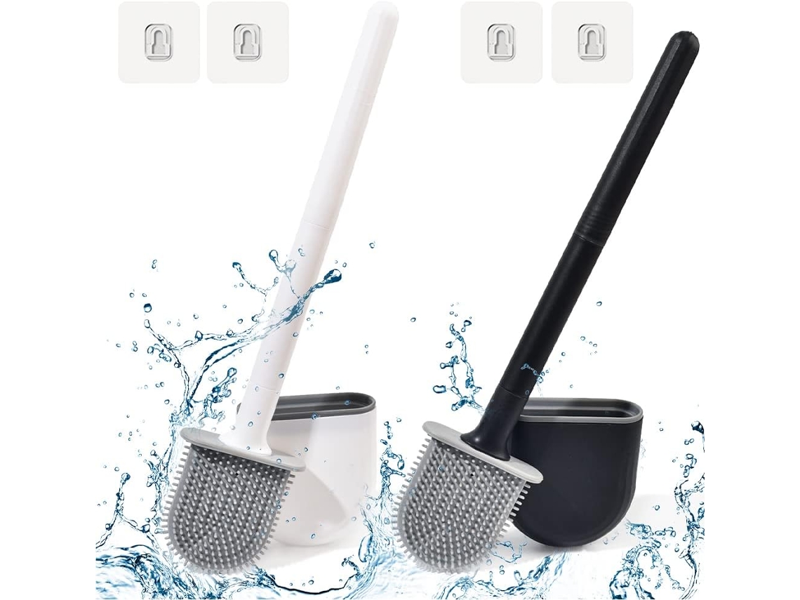 Escova Sanitária de Silicone Pacote com 2 AQUAFORGE