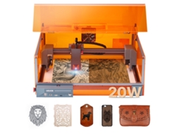 Gravador A Laser Vevor De 20 W Com Caixa Classe 1 Para Uso Doméstico E Oficina
