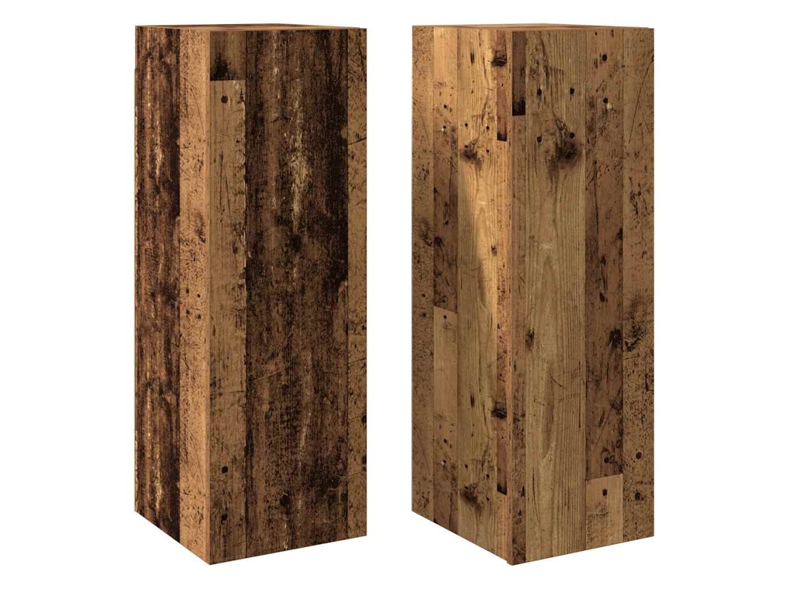 Tv Cabinet Set, Tv Cabinet Sets Vidaxl Marrom Madeira Processada (n/a)