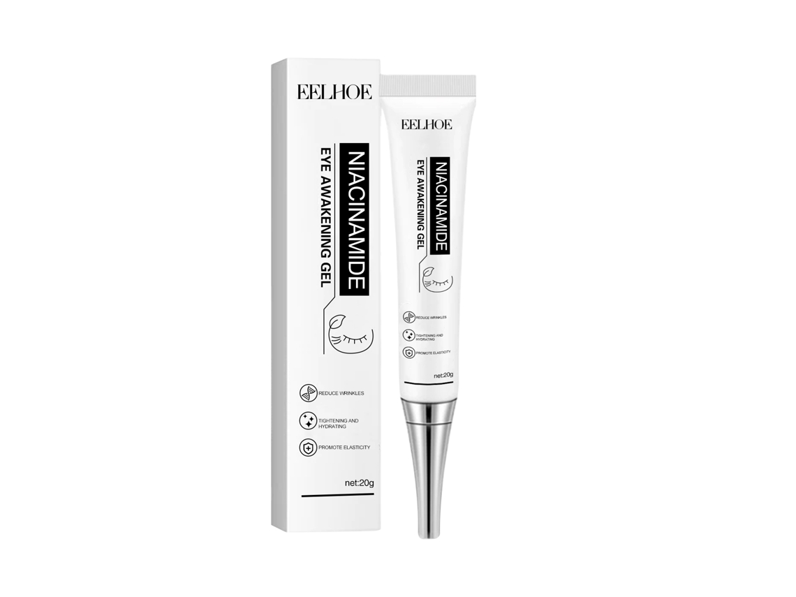 Gel LAXISCREED com Niacinamida, Combate Olheiras e Ilumina o Seu Olhar com Fórmula Suave e Eficaz