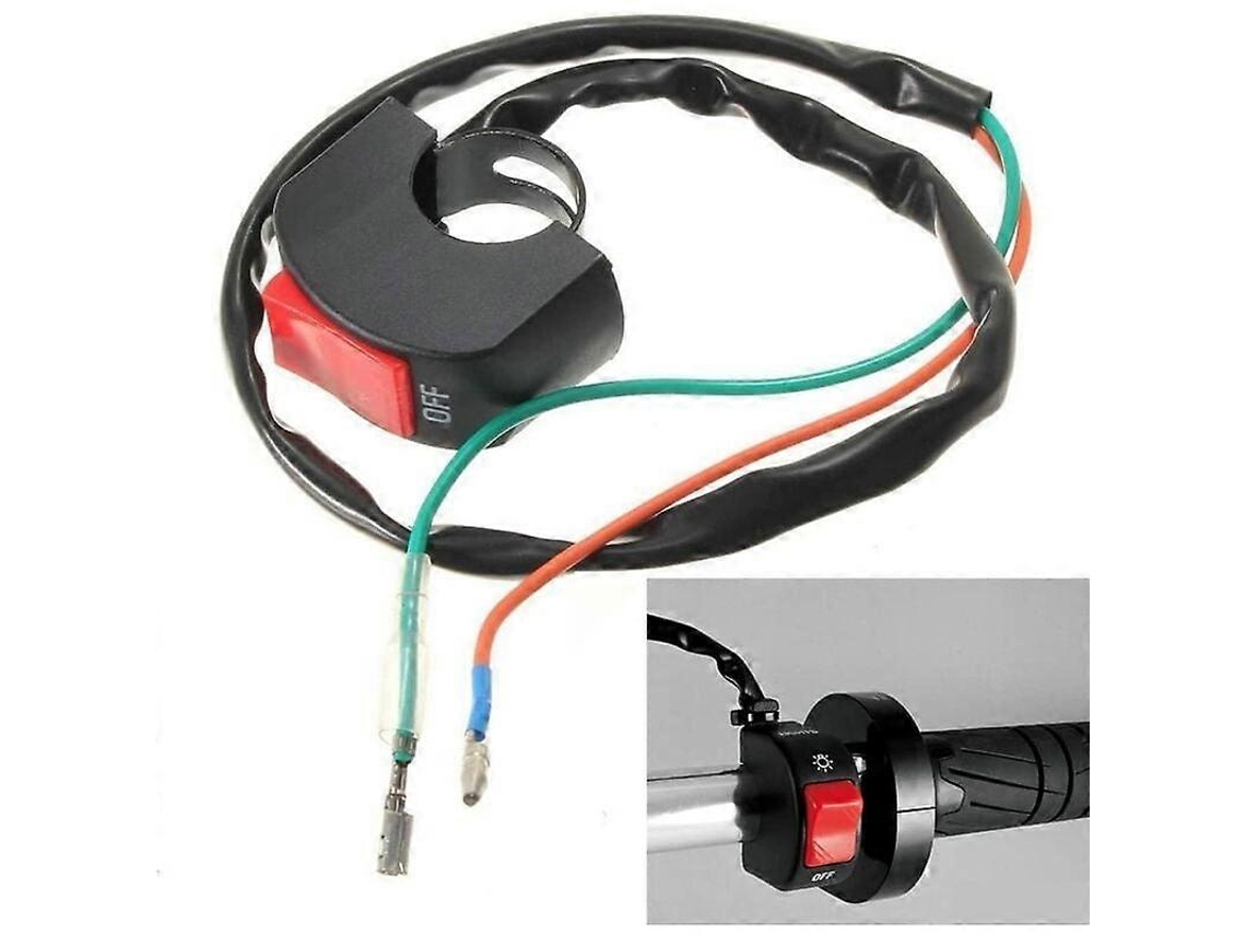 Interruptor On Off Universal 12v Para Scooters Motos Atv Quad Leds Faróis