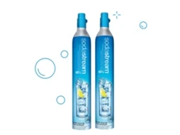 Cilindros de Recarga de Gás SODASTREAM Co2 para Gaseificador (2 Unidades - 60L)