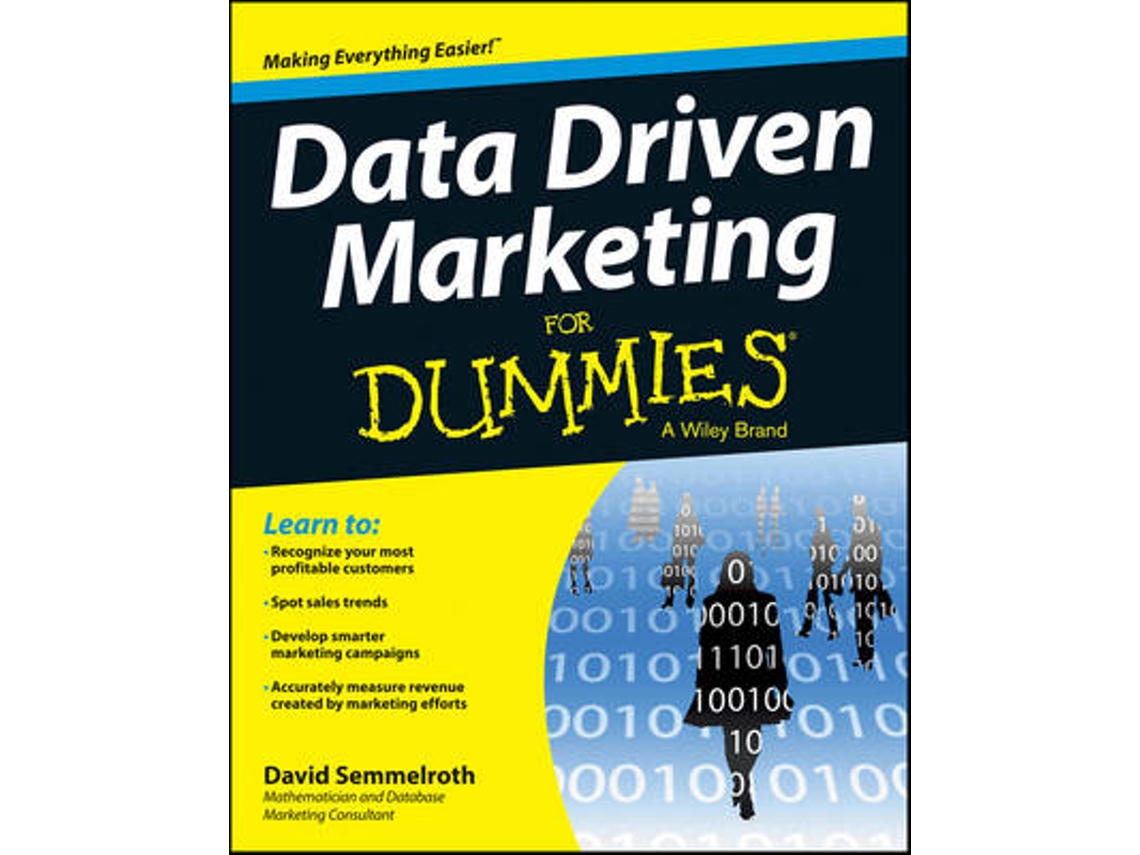 Livro Data Driven Marketing For Dummies de David Semmelroth (Inglês)