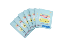 7pcs Máscara Ocular De Compresión Caliente De Vapor Para Alivio De Fatiga