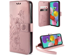 Capa Samsung Galaxy A51 HONGWE. Rosa