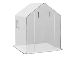 Filme Estufa Branco 140x143x190cm, Uv, Porta Rolo. ad