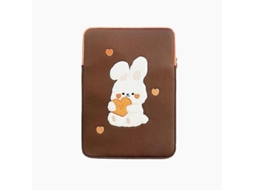 Capa De Laptop De Coelho Para Ipad 11 Polegadas Para Meninas Ipad Pro Bolsa Protetora Fofa Para Ipad Brilvibera