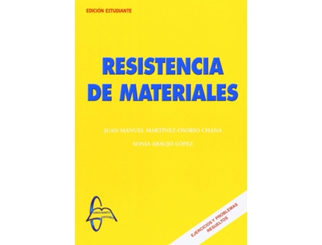 Livro Resistencia De Materiales de Martínez-Osorio, Juan Manuel Araujo Sonia (Espanhol)