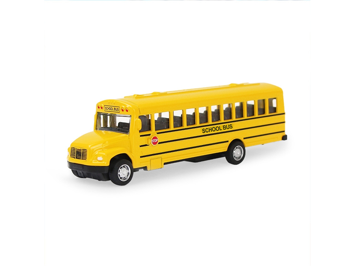 Mali modelo de Ônibus Escolar de Liga com Tração Inercial Brinquedo para Crianças 1148 em Caixa