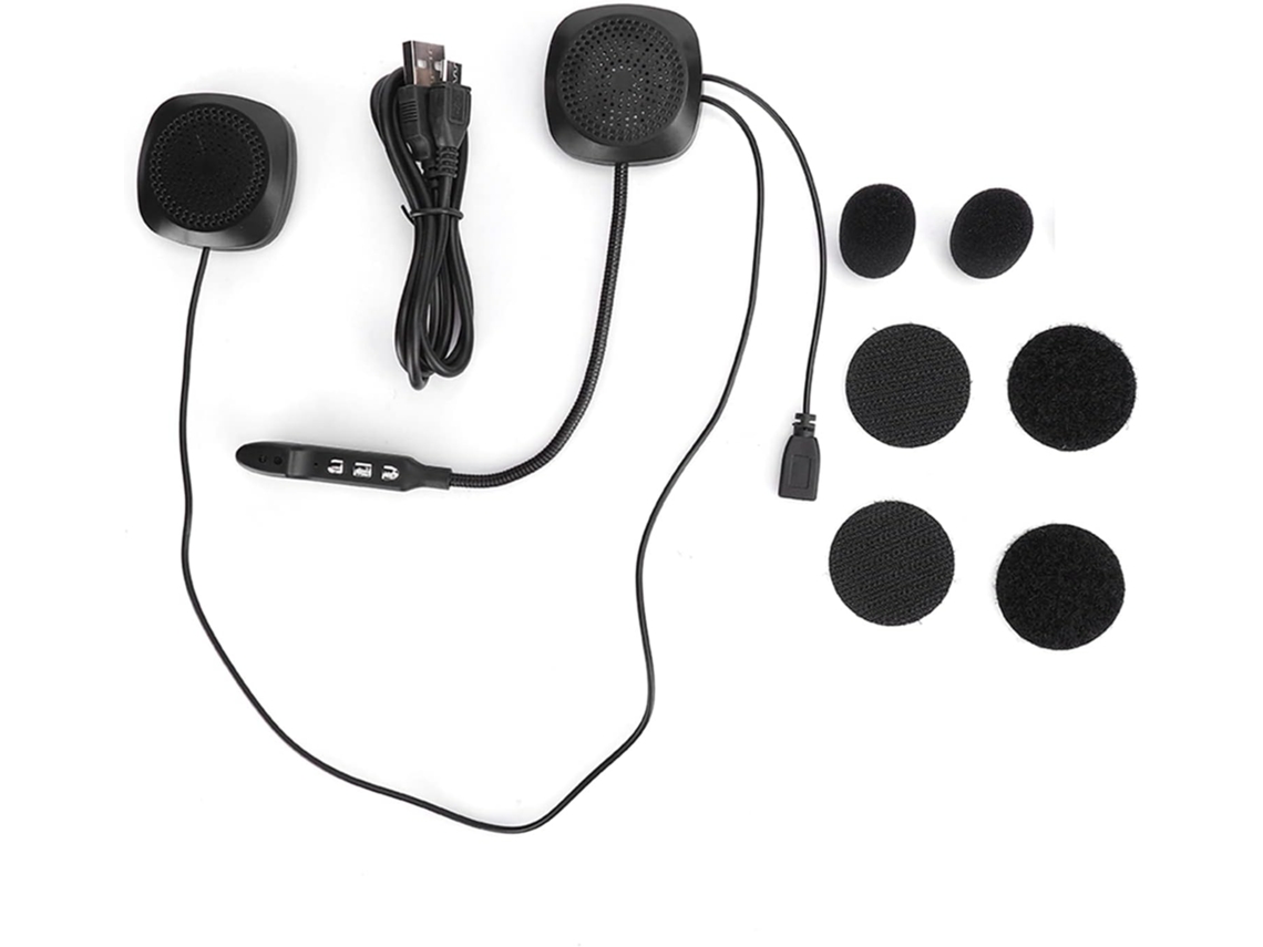 Casque De Moto Com Bluetooth 5.0 E Micro Isolante De Bruto