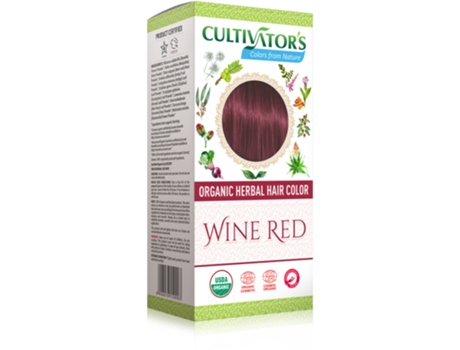 Cultivators Tinte de Cabello Organico Con Hierbas Burdeos 100 Gr 100