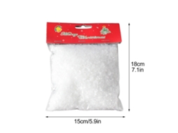 Neve Artificial Natal com Flocos de Pvc Pack 3 LAXISCREED