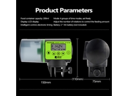 Laxiscreed Alimentador Automático Inteligente Para Peixes Em Aquários De Grande Capacidade