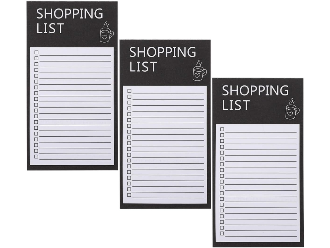Cadernos De Notas Magnétiques Para Organização Quotidienne Planificador Noir, 3 Livres Em Papel Portátil