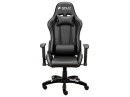 CADEIRA GAMING NPLAY RULE 4.1 (Até 130 kg - Elevador a Gás Classe 4 - Preto)