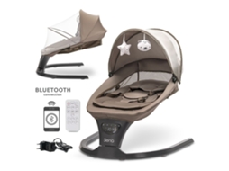 Balanço E Cadeira De Balanço Elétrico Para Bês Lorelli Siena Mocha
