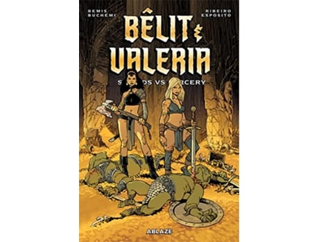 Livro Belit Valeria Swords Vs. Sorcery de Max Bemis (Inglês)