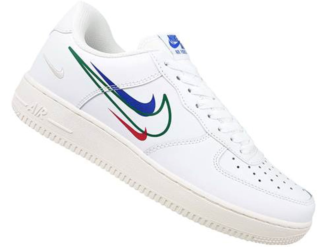 T nis NIKE Air Force 1 Low Homem Branco Material Sint tico 44