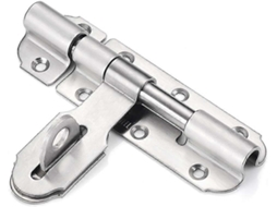 Verrou de Porte Coulissante em Aço Inoxidável 100 Mm | S/MARCA