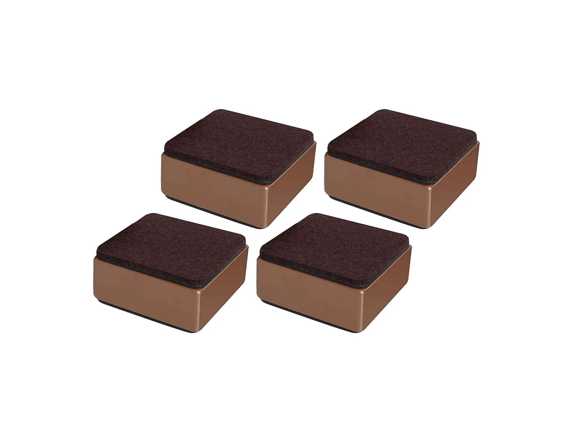 Elevadores de cama para móveis, armários, suportes para pernas de sofá, embaixo da cama, armazenamento doméstico, 60 x 32 mm Slowmoose