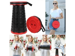 Banqueta dobrável portátil, para camping, caminhadas, trilhas