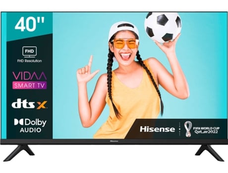 TV HISENSE 40A4BG (LED - 40'' - 102 cm - Full HD - Smart Tv)