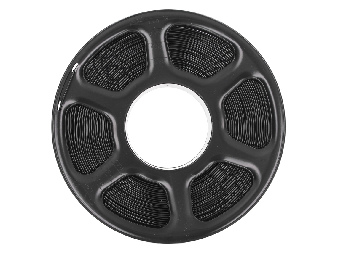 Aetheria filamento Petg 1.75mm para Impressora 3d 220 250°c 1kg Cor Preta Alta Precisão