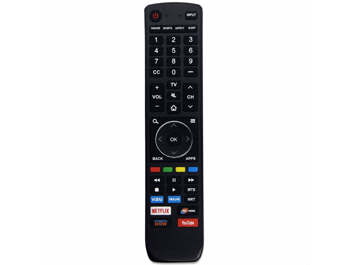 Comando À Distância Para Tv Compatível Com Hisense E Sharp En3r39s_dae