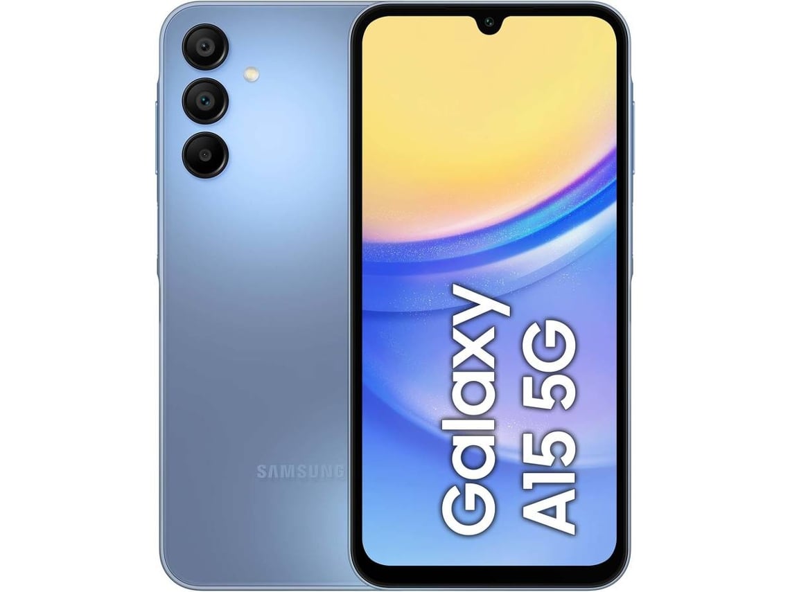 Smartphone SAMSUNG Galaxy A15 5G (6,5'' - 4 GB -128GB - Azul)