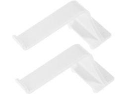 Healifty Conjunto De 2 Ganchos Plástico Para Painel Perfurado, Suporte